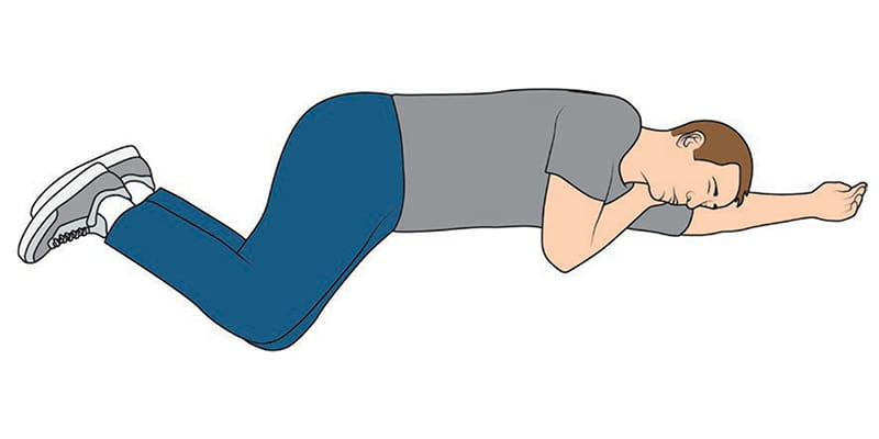 Figure 1. The recovery position
