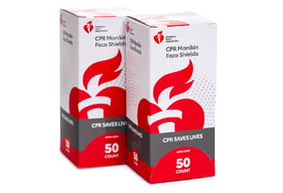 100 count manikin face shields