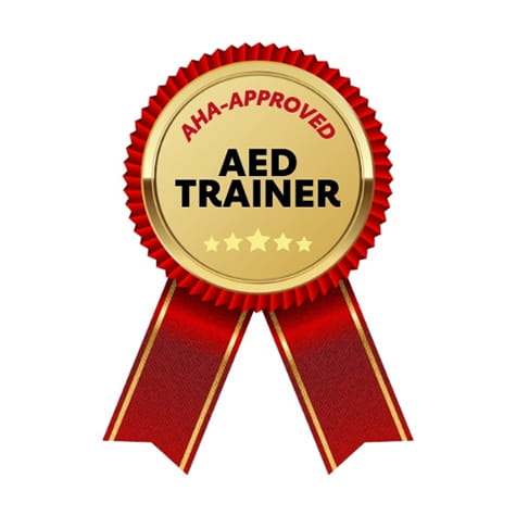 AED Trainer badge image AED Trainer badge image