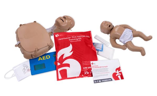 Heartsaver First Aid CPR AED Training Kit Adult and Child Heartsaver First Aid CPR AED Training Kit Adult and Child